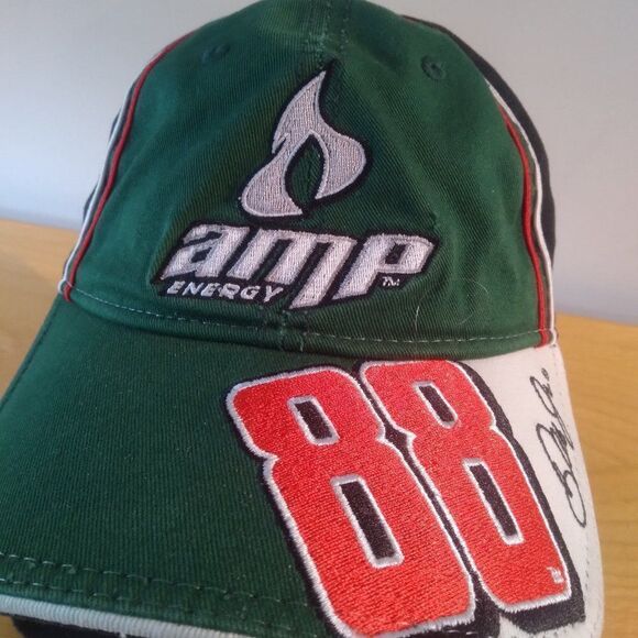 Chase Authentics NASCAR Dale Earnhardt Jr. Amp Energy Strap Back Hat - Picture 2 of 8
